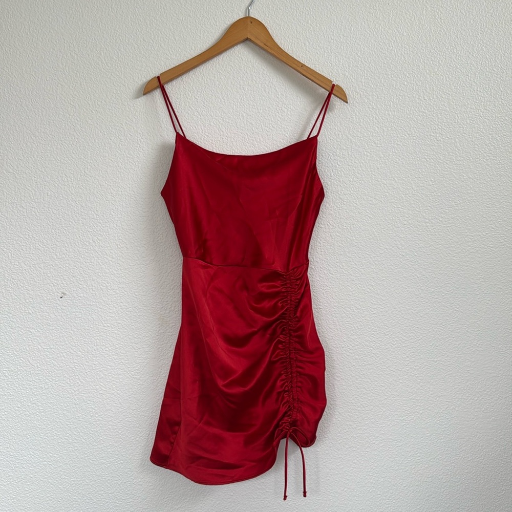 Zara Satin Mini Dress
